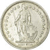 Coin, Switzerland, 2 Francs, 1908, Bern, AU(50-53), Silver, KM:21