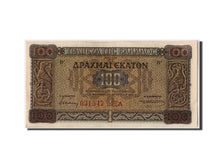 Banknote, Greece, 100 Drachmai, 1941, 1941-07-10, UNC(63)