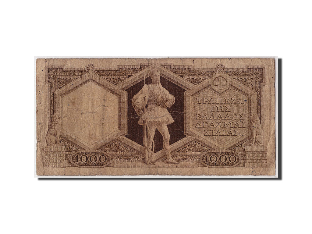 Greece, 1000 Drachmai, KM #172a, VG(8-10), N-099 083 277