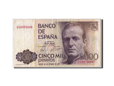 Banknote, Spain, 5000 Pesetas, 1979, 1979-10-23, EF(40-45)