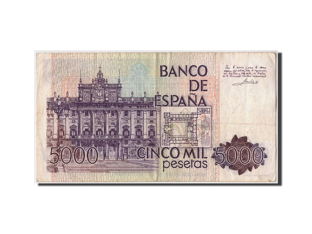 Banknote, Spain, 5000 Pesetas, 1979, 1979-10-23, EF(40-45)