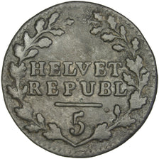 Coin, Switzerland, 1/2 Batzen, 1799, VF(30-35), Billon, KM:A6