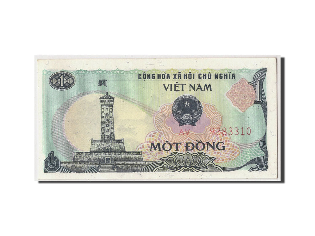 Banconote, Vietnam, 1 D<ox>ng, 1985, SPL