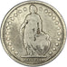 Moneta, Szwajcaria, Franc, 1875, Bern, VF(20-25), Srebro, KM:24
