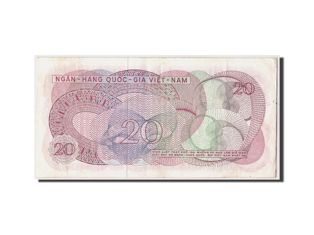 Banknote, South Viet Nam, 20 Dông, AU(50-53)