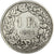 Moneta, Szwajcaria, Franc, 1880, Bern, VF(20-25), Srebro, KM:24