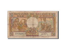 Banknote, Belgium, 50 Francs, 1948, 1948-06-01, F(12-15)