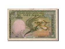 Banknote, South Viet Nam, 5 D<ox>ng, VF(30-35)