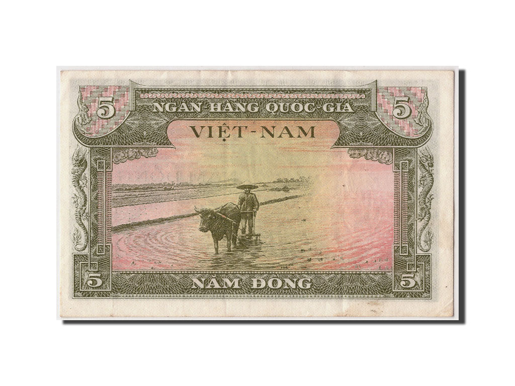Banknote, South Viet Nam, 5 D<ox>ng, EF(40-45)