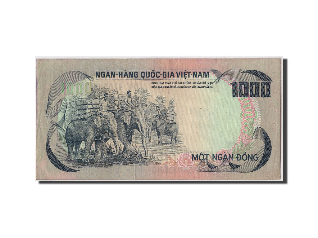 Banknote, South Viet Nam, 1000 D<ox>ng, EF(40-45)