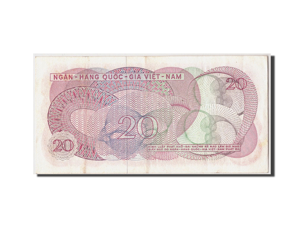 Banknote, South Viet Nam, 20 Dông, AU(50-53)