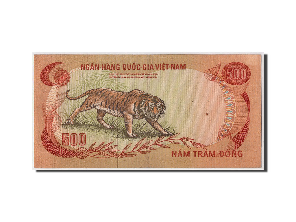 Banknote, South Viet Nam, 500 Dông, EF(40-45)