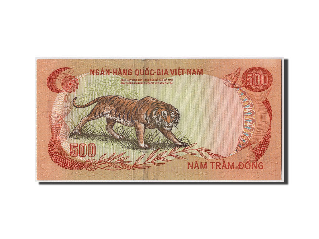 Banknote, South Viet Nam, 500 Dông, AU(50-53)