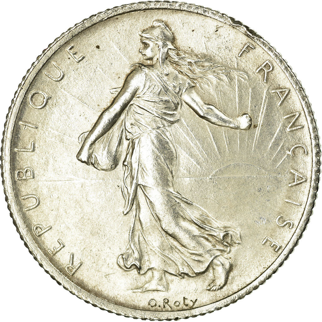 Moneta, Francia, Semeuse, 2 Francs, 1900, SPL, Argento, Gadoury:532