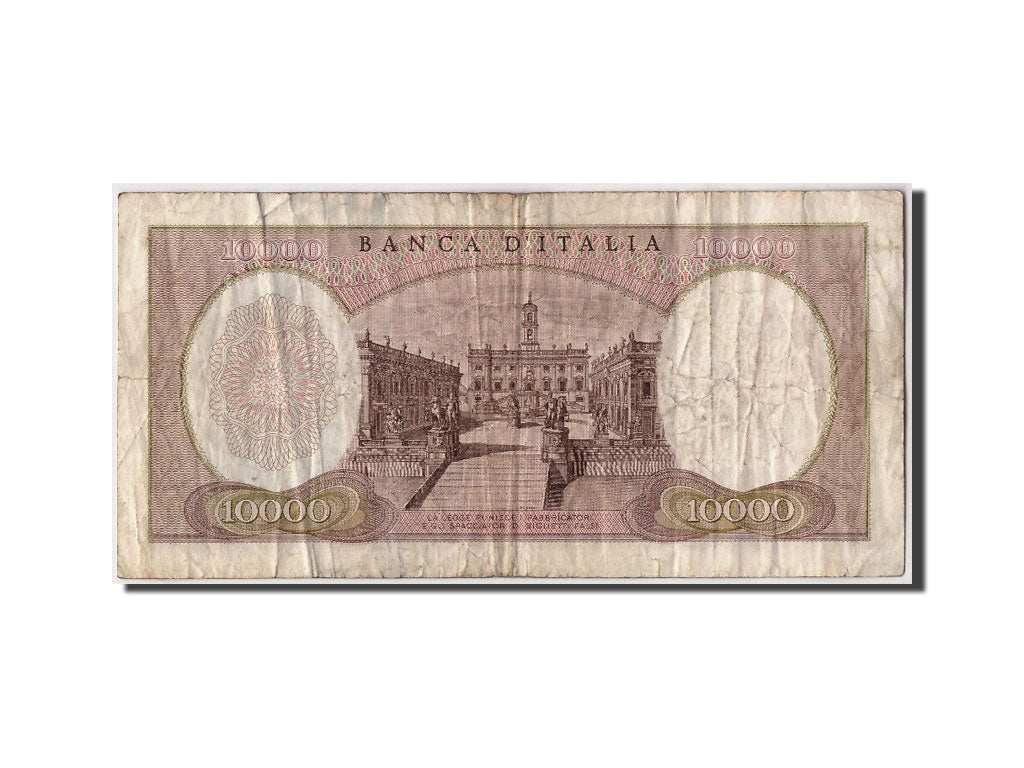 Italy, 10,000 Lire, 1970, KM #97e, 1970-06-08, F(12-15), I0471 077730