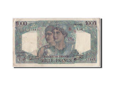 Banknote, France, 1000 Francs, 1 000 F 1945-1950 ''Minerve et Hercule'', 1945
