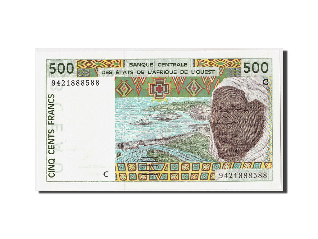 West African States, 500 Francs, 1994, KM #310Cd, UNC(63), C 9421888588