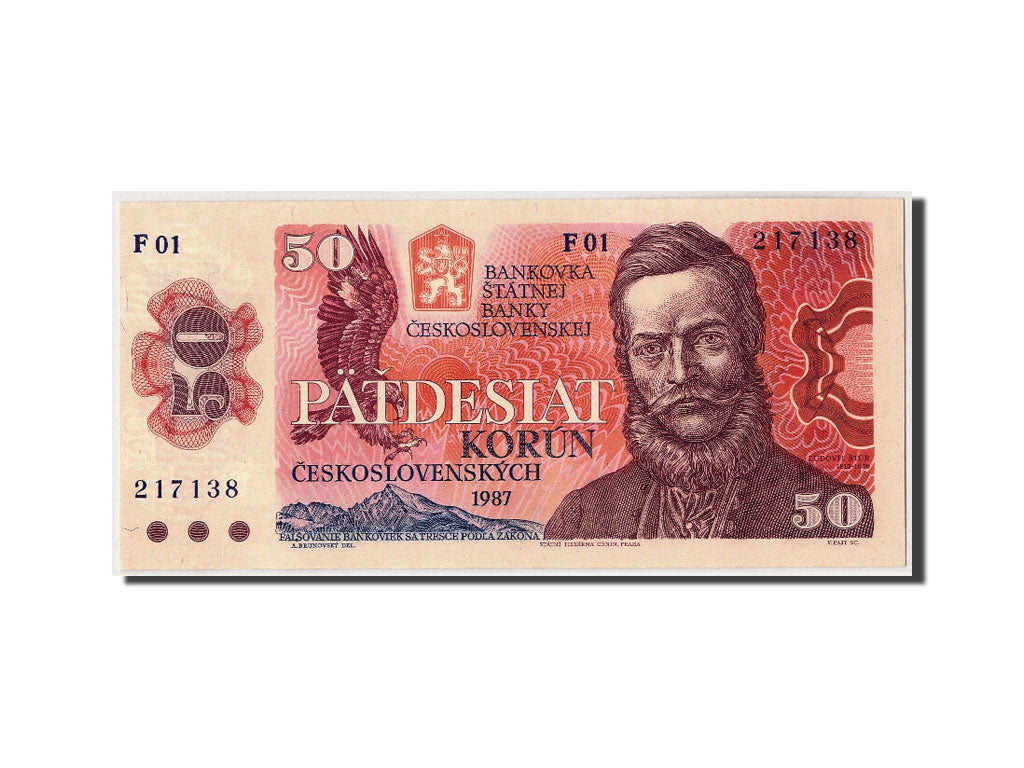 Tchécoslovaquie, 50 Korun type Ludovit Stur