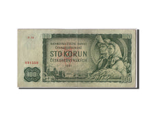 Banknote, Czechoslovakia, 100 Korun, 1961, VF(20-25), Fayette:91a