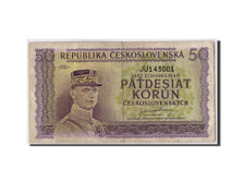 Tchécoslovaquie, 50 Korun type Milan Rastislav Stefanik
