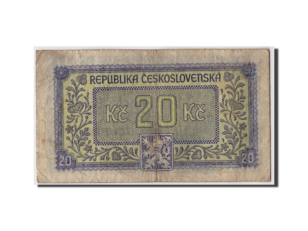 Banknote, Czechoslovakia, 20 Korun, F(12-15), Fayette:61a