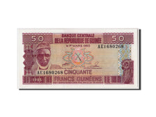 Biljet, Guinee, 50 Francs, 1985, 1960-03-01, SPL