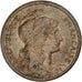 FRANCE, Dupuis, 2 Centimes, 1900, Paris, KM #841, EF(40-45), Bronze, 20.2,...