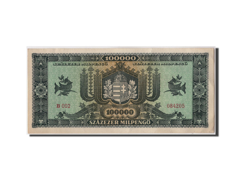 Banconote, Ungheria, 100,000 Milpengö, 1946, 1946-04-29, SPL