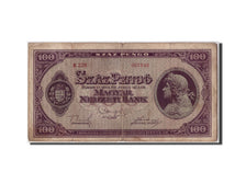 Banknote, Hungary, 100 Pengö, 1945, 1945-04-05, VG(8-10)