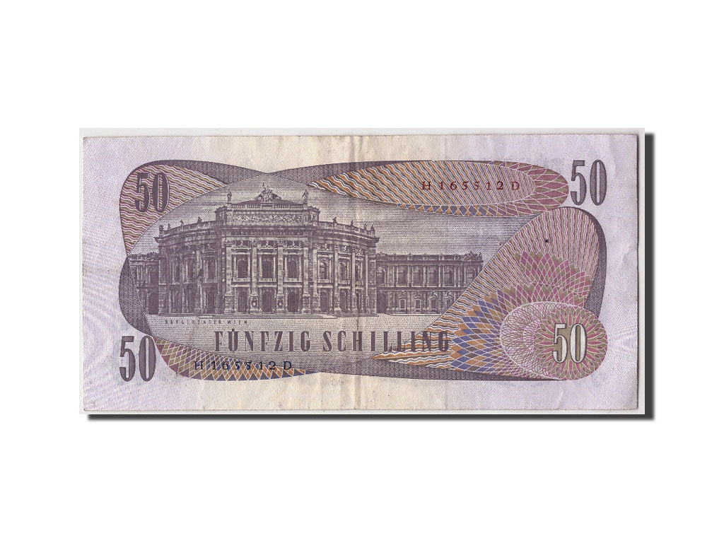 Banknote, Austria, 50 Schilling, 1970, 1970-01-02, EF(40-45)