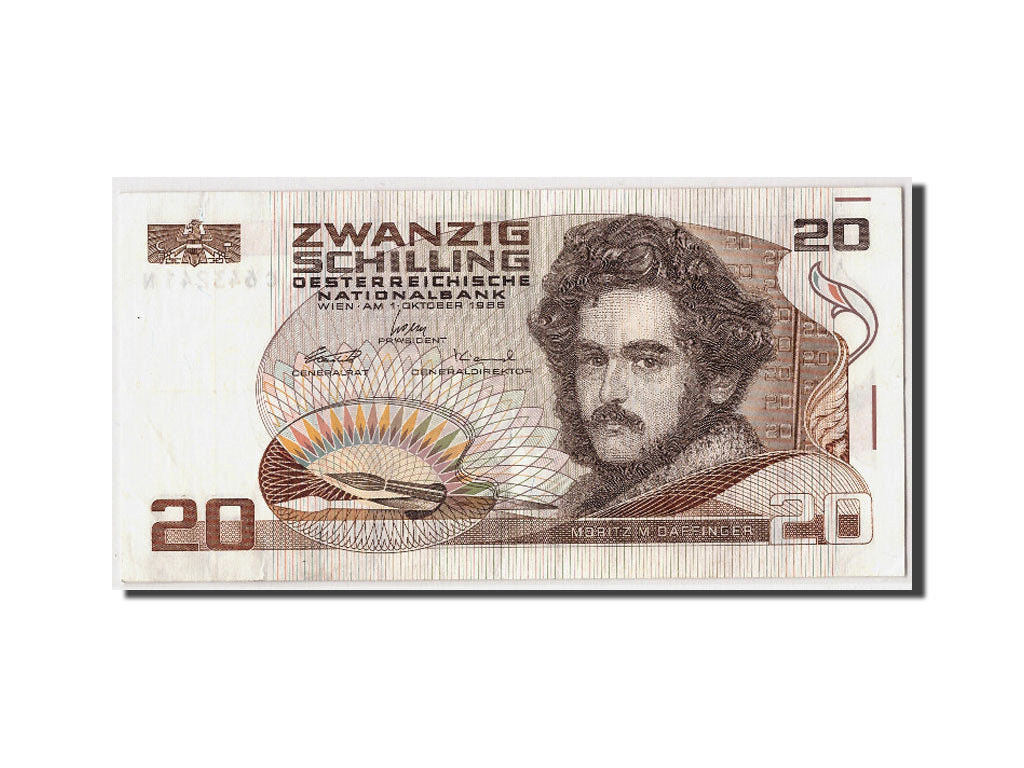 Banknote, Austria, 20 Schilling, 1986-10-01, EF(40-45)