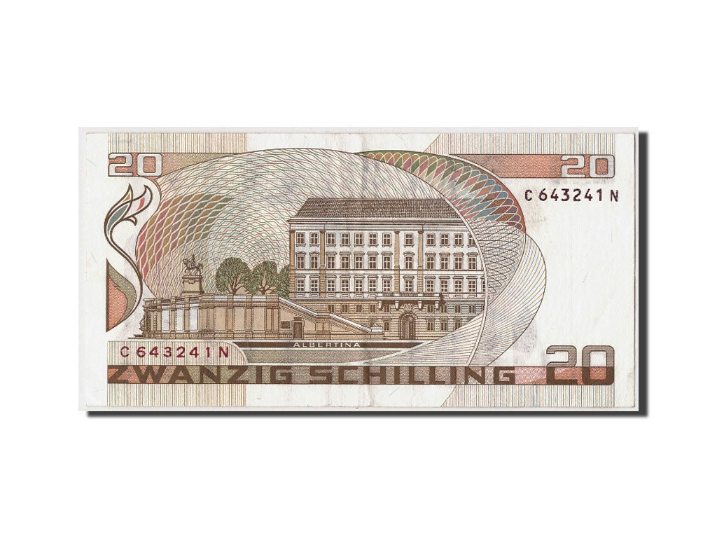 Banknote, Austria, 20 Schilling, 1986-10-01, EF(40-45)