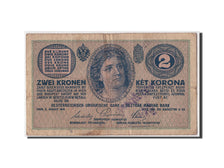 Austria, 2 Kronen, 1914, KM #17b, 1914-08-05, VF(20-25), 1462 C919316