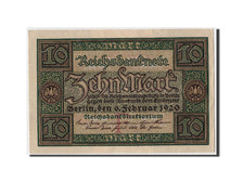 Billet, Allemagne, 10 Mark, 1920, 1920-02-06, SUP+