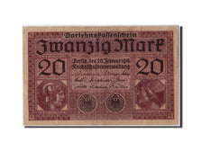 Geldschein, Deutschland, 20 Mark, 1918, 1918-02-20, SS