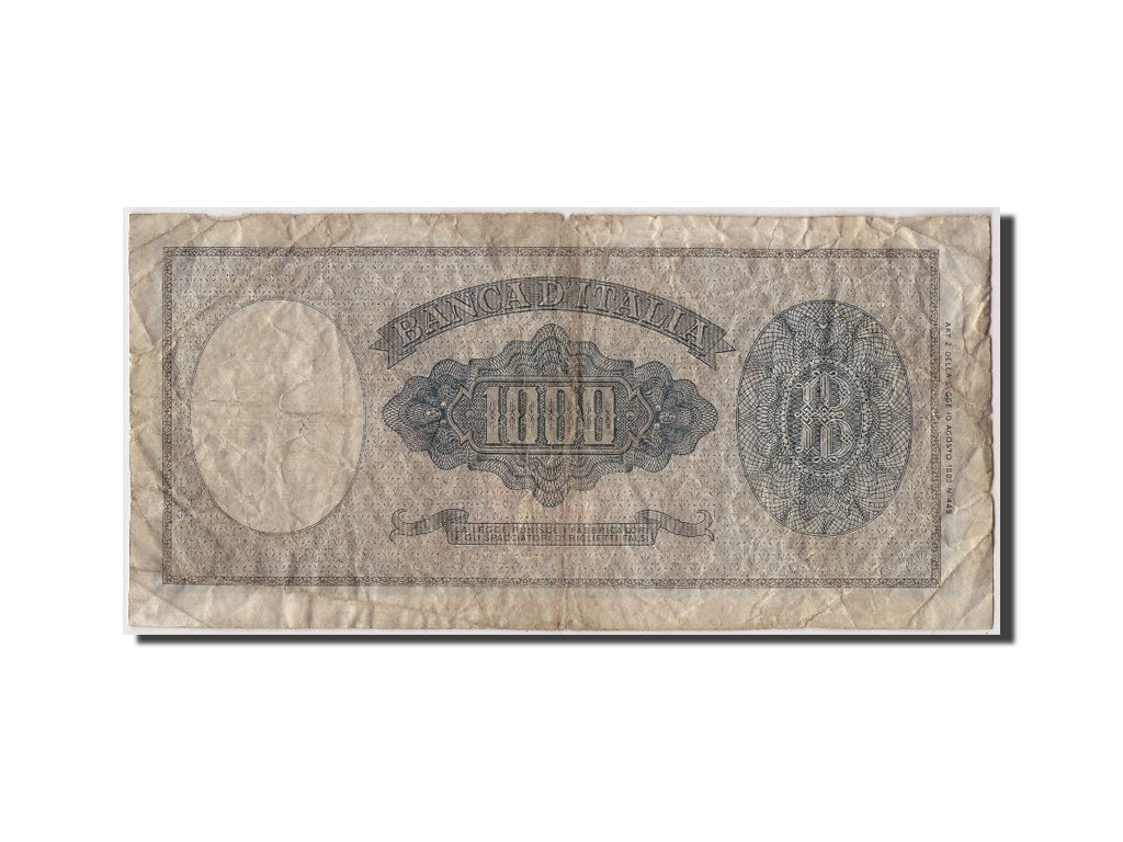 Italia, 1000 Lire, 1961, 1961-09-25, B
