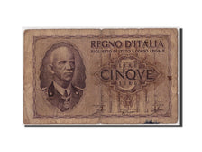 Italy, 5 Lire, KM #28, VG(8-10), 0123 425367