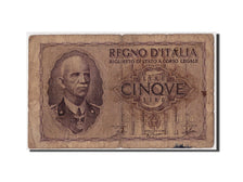 Italie, 5 Lire type Vittorio Emanuele II