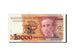 Geldschein, Brasilien, 10 Cruzados Novos on 10,000 Cruzados, UNZ-