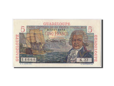 Guadeloupe, 5 Francs, KM #31, UNC(63), K.22 14666