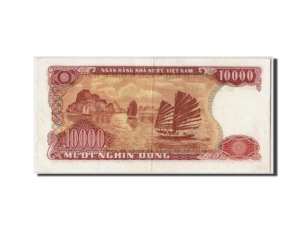 Banknote, Viet Nam, 10,000 D<ox>ng, 1990, AU(55-58)