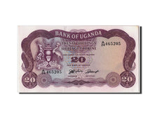 Uganda, 20 Shillings, KM #3a, UNC(63), A/24 465205
