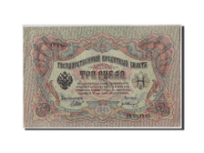 Billet, Russie, 3 Rubles, 1905, SUP