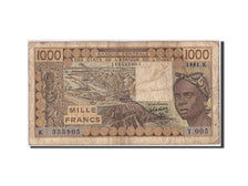 Stati dell'Africa occidentale, 1000 Francs, 1981, B+