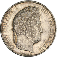 FRANCE, Louis-Philippe, 5 Francs, 1847, Paris, KM #749.1, MS(63), Silver,...