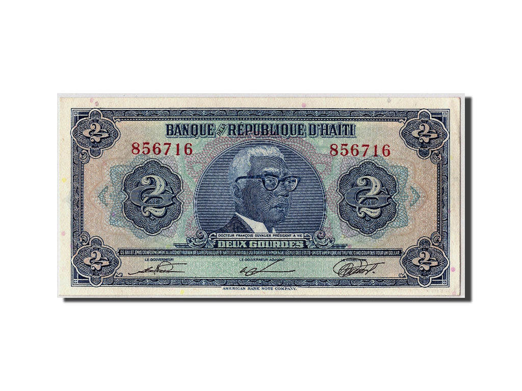 Haiti, 2 Gourdes, 1979, FDS