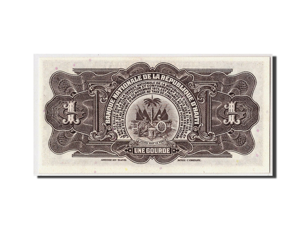 Haiti, 1 Gourde, 1973, KM #210, UNC(65-70), AC559111