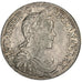 FRANCE, 1/2 Écu à la mèche longue, 1/2 ECU, 1651, Poitiers, KM #164.8, EF(40-45)