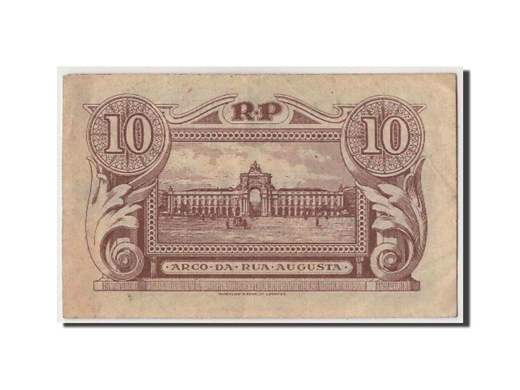 Portugal, 10 Centavos, KM #101, AU(50-53), A6