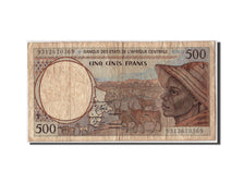 Central African States, 500 Francs, 1993, KM #301Fa, VF(20-25), F 9312670369